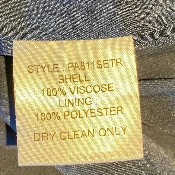 Parker Nadia Navy Beaded Tank Top, size L - Picture 10 of 11